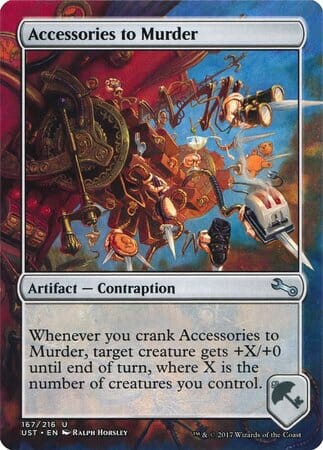 Accessories to Murder [Unstable] MTG Single Magic: The Gathering  | Multizone: Comics And Games