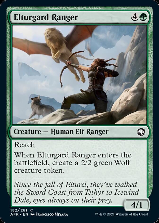 Elturgard Ranger [Dungeons & Dragons: Adventures in the Forgotten Realms] MTG Single Magic: The Gathering  | Multizone: Comics And Games