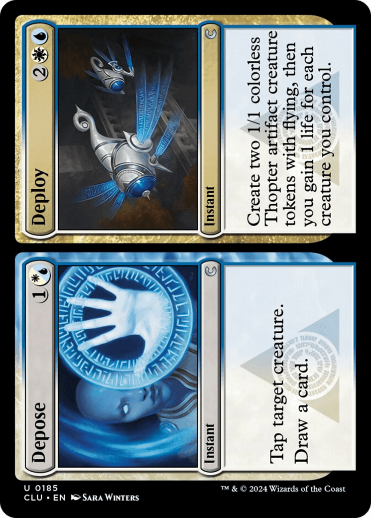 Depose // Deploy [Ravnica: Clue Edition] MTG Single Magic: The Gathering  | Multizone: Comics And Games
