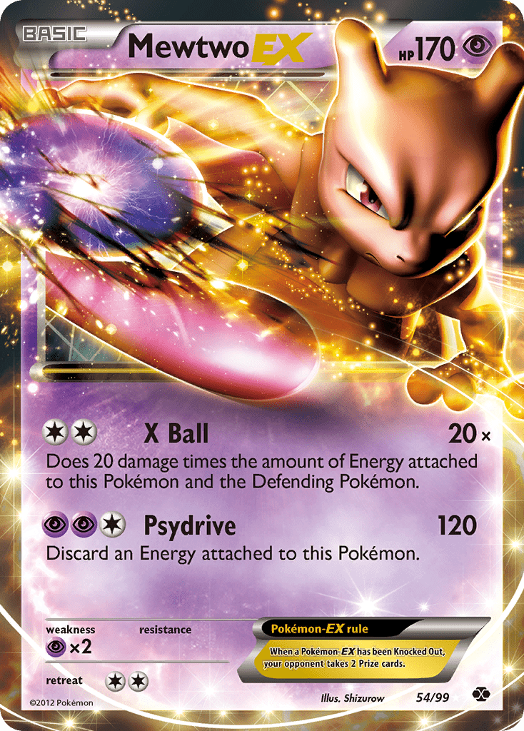 Mewtwo EX (54/99) [Black & White: Next Destinies] Pokemon Single Pokémon  | Multizone: Comics And Games