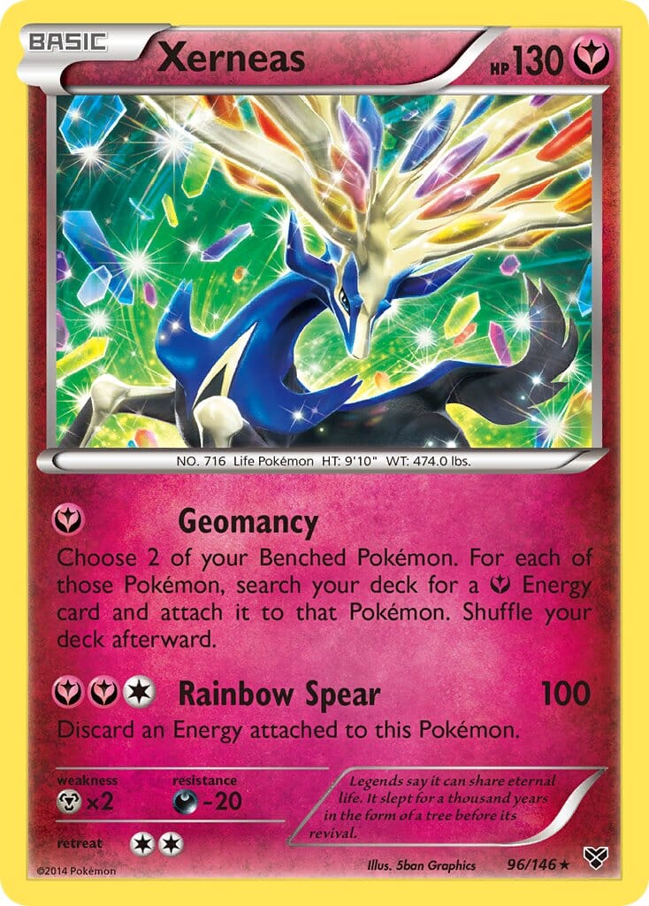 Xerneas (96/146) (Theme Deck Exclusive) [XY: Base Set] Pokemon Single Pokémon  | Multizone: Comics And Games