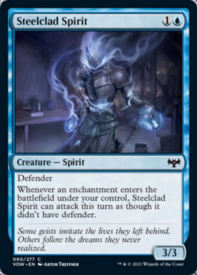 Steelclad Spirit [Innistrad: Crimson Vow] MTG Single Magic: The Gathering  | Multizone: Comics And Games