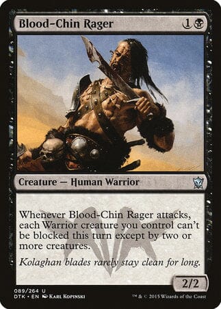 Blood-Chin Rager [Dragons of Tarkir] MTG Single Magic: The Gathering  | Multizone: Comics And Games