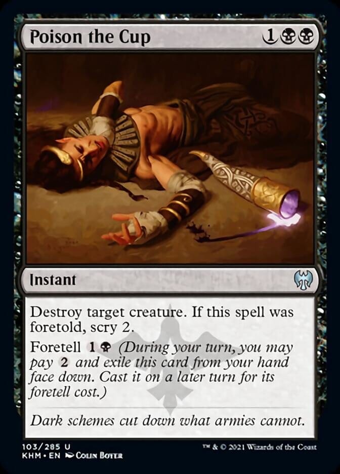 Poison the Cup [Kaldheim] MTG Single Magic: The Gathering  | Multizone: Comics And Games