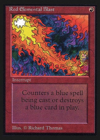 Red Elemental Blast (IE) [Intl. Collectors’ Edition] MTG Single Magic: The Gathering  | Multizone: Comics And Games