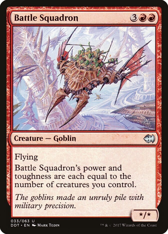 Battle Squadron [Duel Decks: Merfolk vs. Goblins] MTG Single Magic: The Gathering  | Multizone: Comics And Games