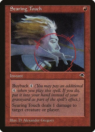 Searing Touch [Tempest] MTG Single Magic: The Gathering  | Multizone: Comics And Games
