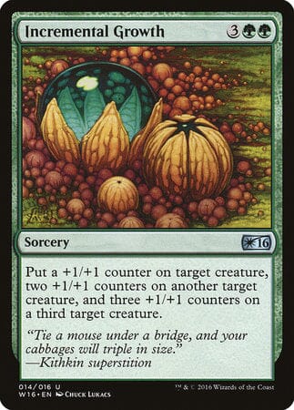 Incremental Growth [Welcome Deck 2016] MTG Single Magic: The Gathering  | Multizone: Comics And Games