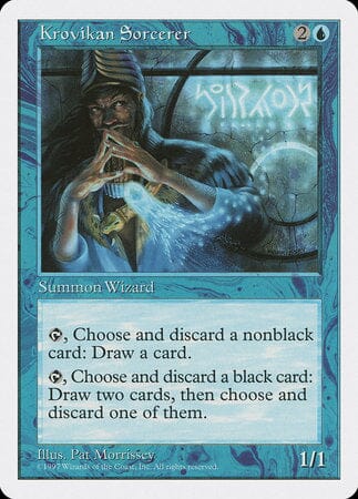 Krovikan Sorcerer [Fifth Edition] MTG Single Magic: The Gathering  | Multizone: Comics And Games