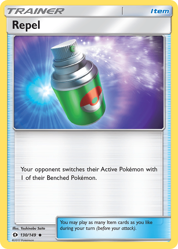 Repel (130/149) [Sun & Moon: Base Set] Pokemon Single Pokémon  | Multizone: Comics And Games
