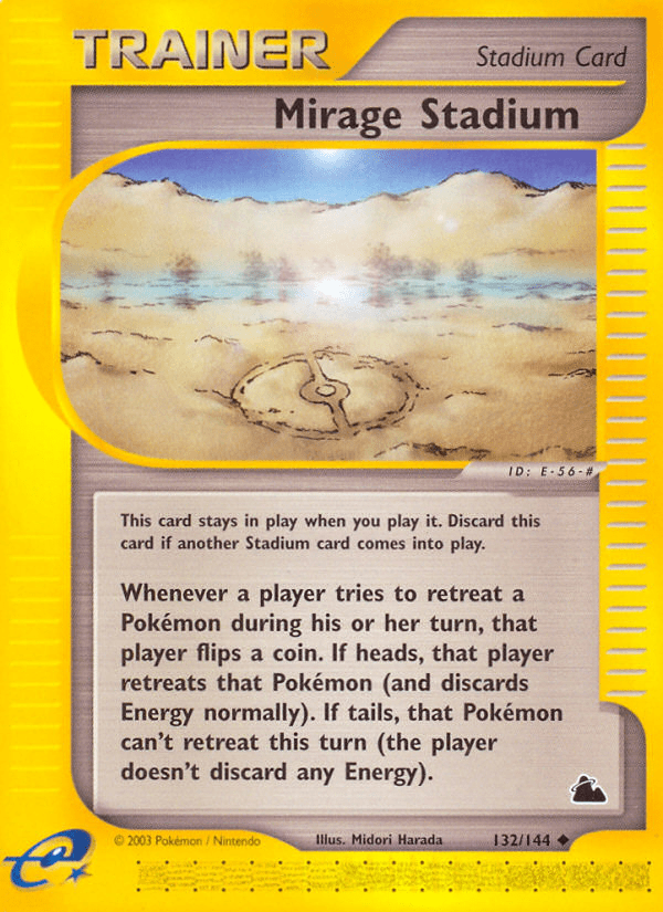 Mirage Stadium (132/144) [Skyridge] Pokemon Single Pokémon  | Multizone: Comics And Games