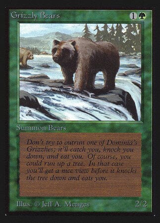 Grizzly Bears (IE) [Intl. Collectors’ Edition] MTG Single Magic: The Gathering  | Multizone: Comics And Games