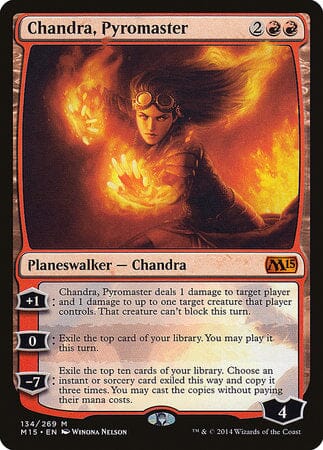 Chandra, Pyromaster [Magic 2015] MTG Single Magic: The Gathering  | Multizone: Comics And Games