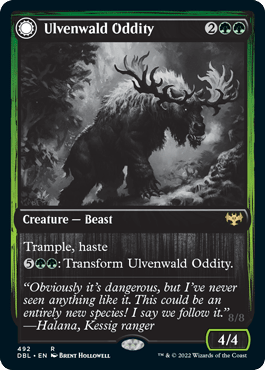 Ulvenwald Oddity // Ulvenwald Behemoth [Innistrad: Double Feature] MTG Single Magic: The Gathering  | Multizone: Comics And Games