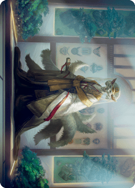 Light-Paws, Emperor's Voice Art Card [Kamigawa: Neon Dynasty Art Series] MTG Single Magic: The Gathering  | Multizone: Comics And Games
