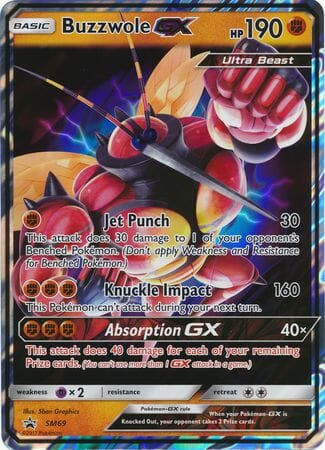 Buzzwole GX (SM69) (Jumbo Card) [Sun & Moon: Black Star Promos] Pokemon Single Pokémon  | Multizone: Comics And Games