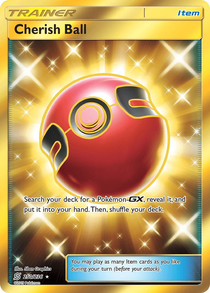 Cherish Ball (250/236) [Sun & Moon: Unified Minds] Pokemon Single Pokémon  | Multizone: Comics And Games
