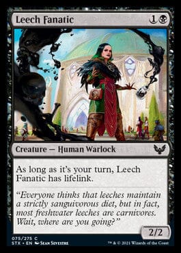 Leech Fanatic [Strixhaven: School of Mages] MTG Single Magic: The Gathering  | Multizone: Comics And Games