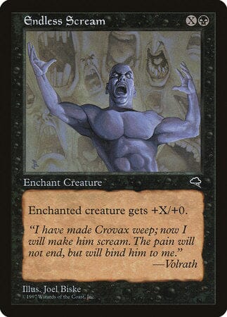 Endless Scream [Tempest] MTG Single Magic: The Gathering  | Multizone: Comics And Games