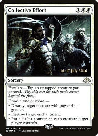 Collective Effort [Eldritch Moon Promos] MTG Single Magic: The Gathering  | Multizone: Comics And Games