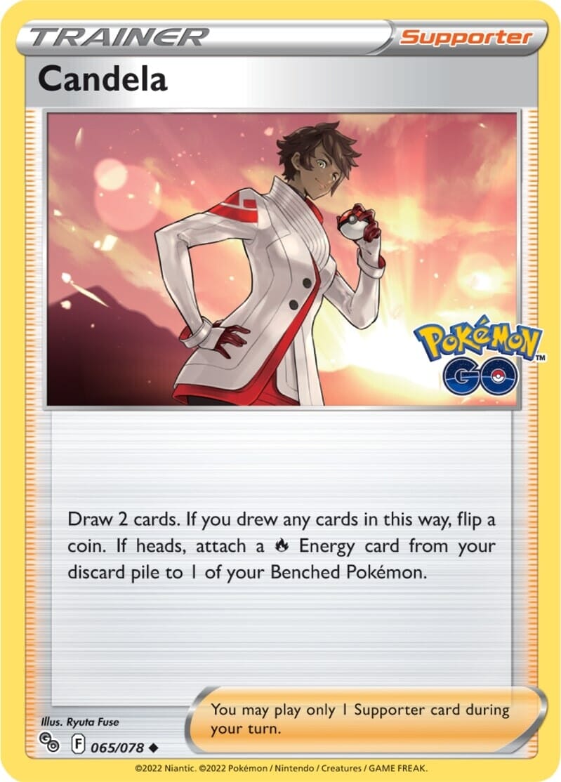 Candela (065/078) [Pokémon GO] Pokemon Single Pokémon  | Multizone: Comics And Games