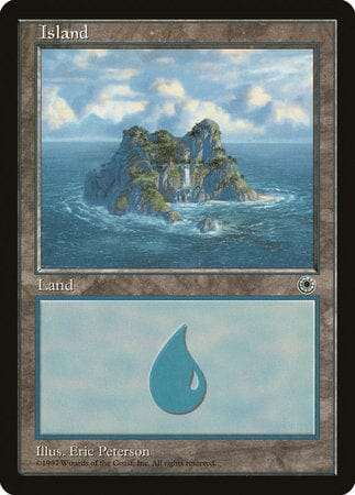 Island (Waterfall) [Portal] MTG Single Magic: The Gathering  | Multizone: Comics And Games