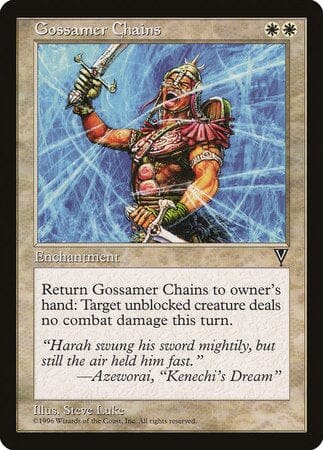 Gossamer Chains [Visions] MTG Single Magic: The Gathering  | Multizone: Comics And Games