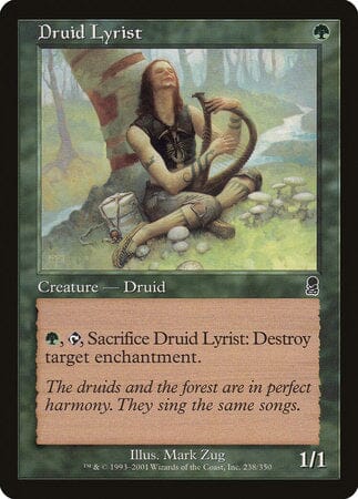 Druid Lyrist [Odyssey] MTG Single Magic: The Gathering  | Multizone: Comics And Games