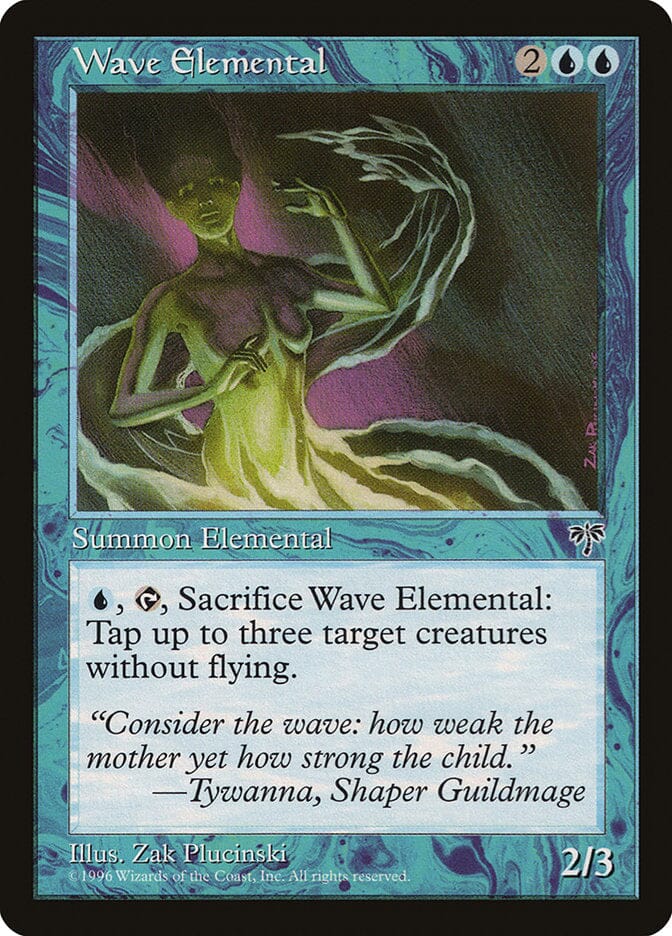 Wave Elemental [Mirage] MTG Single Magic: The Gathering  | Multizone: Comics And Games