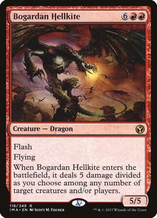 Bogardan Hellkite [Iconic Masters] MTG Single Magic: The Gathering  | Multizone: Comics And Games