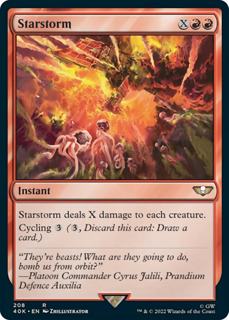 Starstorm [Universes Beyond: Warhammer 40,000] MTG Single Magic: The Gathering  | Multizone: Comics And Games