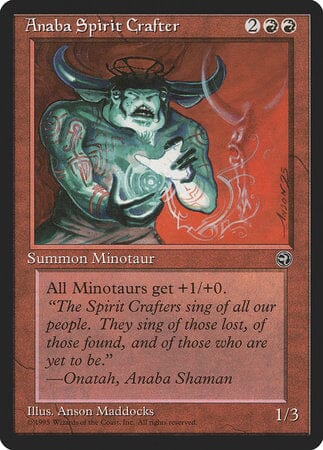 Anaba Spirit Crafter [Homelands] MTG Single Magic: The Gathering  | Multizone: Comics And Games