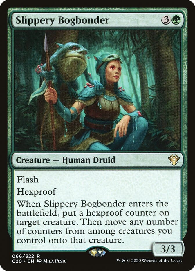 Slippery Bogbonder [Commander 2020] MTG Single Magic: The Gathering  | Multizone: Comics And Games