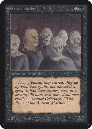 Scathe Zombies [Limited Edition Alpha] MTG Single Magic: The Gathering  | Multizone: Comics And Games