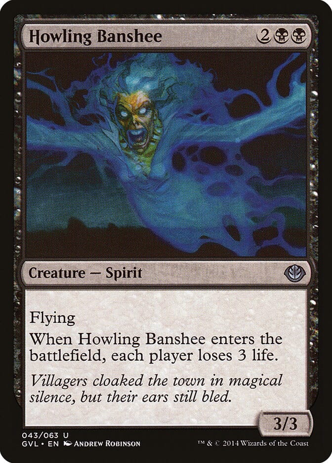 Howling Banshee (Garruk vs. Liliana) [Duel Decks Anthology] MTG Single Magic: The Gathering  | Multizone: Comics And Games