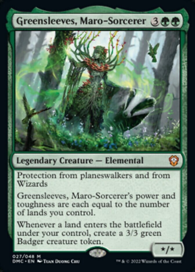 Greensleeves, Maro-Sorcerer [Dominaria United Commander] MTG Single Magic: The Gathering  | Multizone: Comics And Games