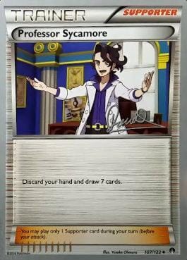 Professor Sycamore (107/122) (Infinite Force - Diego Cassiraga) [World Championships 2017] Pokemon Single Pokémon  | Multizone: Comics And Games