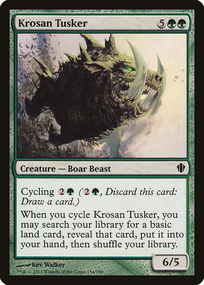 Krosan Tusker [Commander 2013] MTG Single Magic: The Gathering  | Multizone: Comics And Games