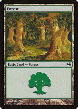 Forest (44) [Duel Decks: Knights vs. Dragons] MTG Single Magic: The Gathering  | Multizone: Comics And Games