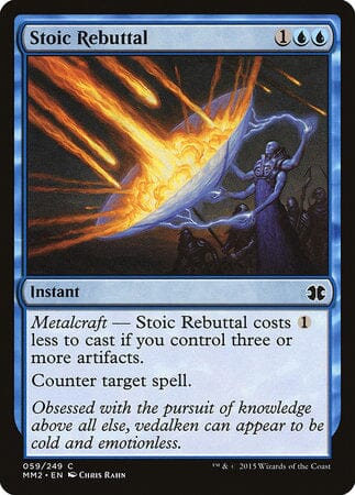 Stoic Rebuttal [Modern Masters 2015] MTG Single Magic: The Gathering  | Multizone: Comics And Games
