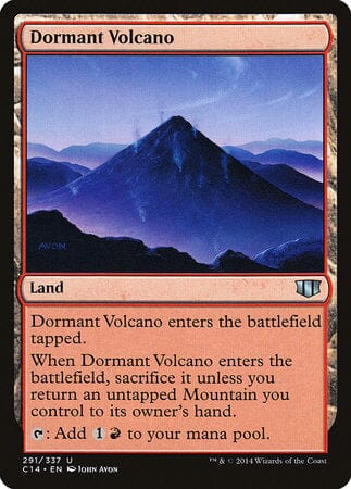 Dormant Volcano [Commander 2014] MTG Single Magic: The Gathering  | Multizone: Comics And Games