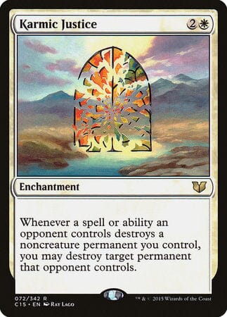 Karmic Justice [Commander 2015] MTG Single Magic: The Gathering  | Multizone: Comics And Games
