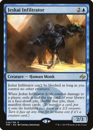 Jeskai Infiltrator [Fate Reforged] MTG Single Magic: The Gathering  | Multizone: Comics And Games