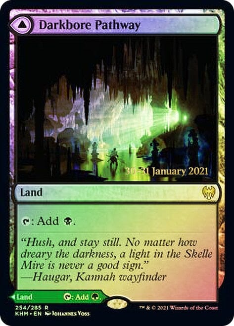 Darkbore Pathway // Slitherbore Pathway [Kaldheim Prerelease Promos] MTG Single Magic: The Gathering  | Multizone: Comics And Games