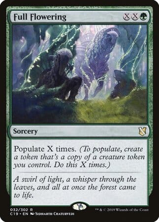 Full Flowering [Commander 2019] MTG Single Magic: The Gathering  | Multizone: Comics And Games