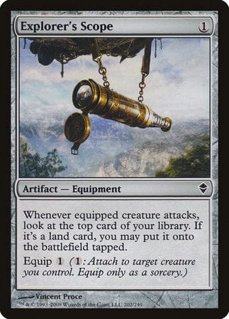 Explorer's Scope [Zendikar] MTG Single Magic: The Gathering  | Multizone: Comics And Games