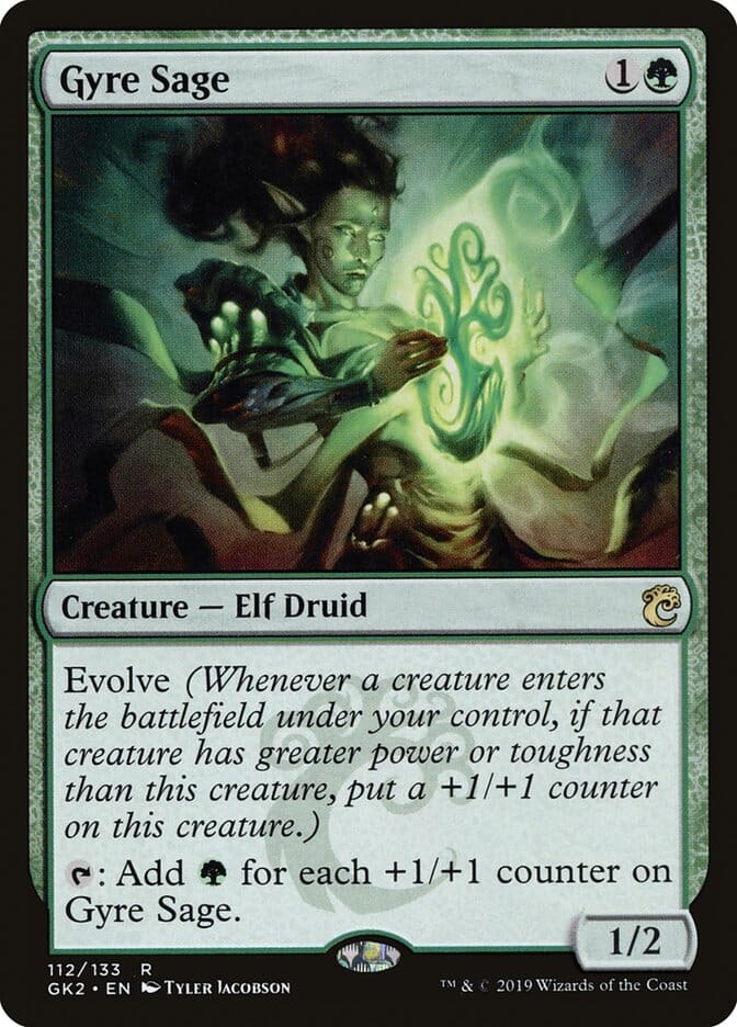 Gyre Sage [Ravnica Allegiance Guild Kit] MTG Single Magic: The Gathering  | Multizone: Comics And Games