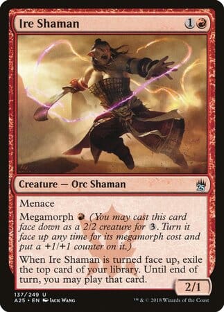 Ire Shaman [Masters 25] MTG Single Magic: The Gathering  | Multizone: Comics And Games