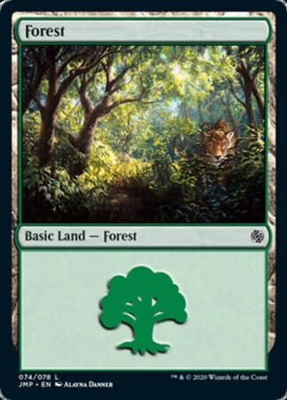 Forest (74) [Jumpstart] MTG Single Magic: The Gathering  | Multizone: Comics And Games