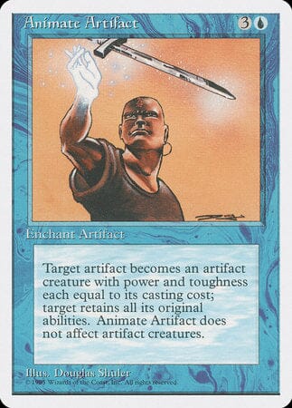 Animate Artifact [Fourth Edition] MTG Single Magic: The Gathering  | Multizone: Comics And Games